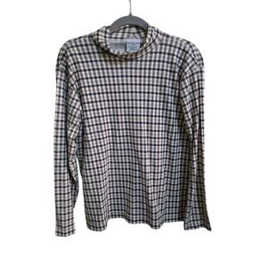 Vintage Y2K/Retro Bobbie Brooks Plaid Turtleneck Women's M